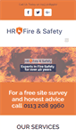 Mobile Screenshot of hrfireandsafety.co.uk